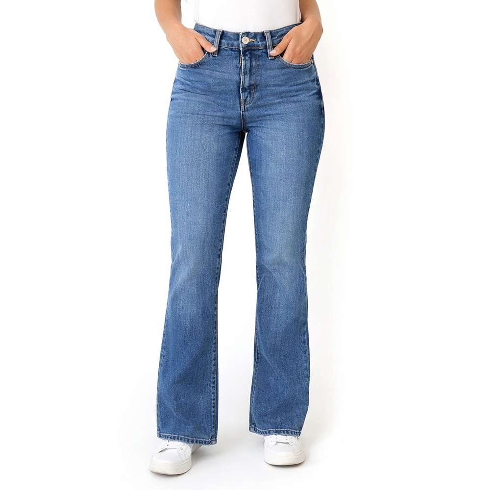 Kensie The Tessa High Rise Bootcut Jeans Size 6 28 Medium Wash